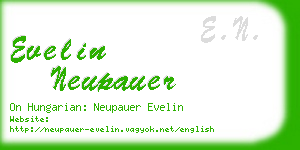 evelin neupauer business card